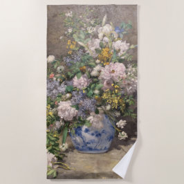 Serviette De Plage Pierre-Auguste Renoir Bouquet de printemps