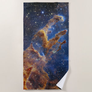 Serviette De Plage Piliers de création Aigle Nebula Webb Telescope