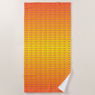 serviette de plage Pink Eye Sunrise