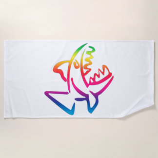 Serviette De Plage Piranha