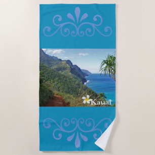 Serviette De Plage Piste Kalalau
