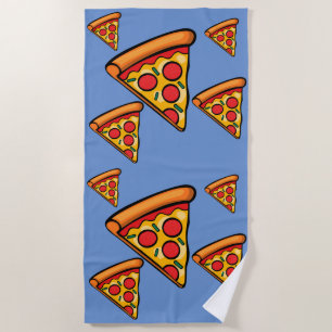 Serviette De Plage Pizza Friday Design - Beach Towel