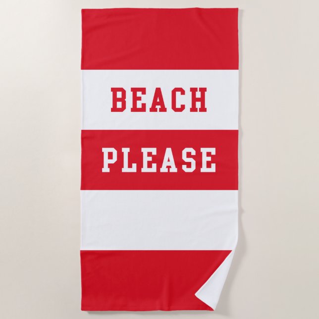 Serviette De Plage Plage (Devant)