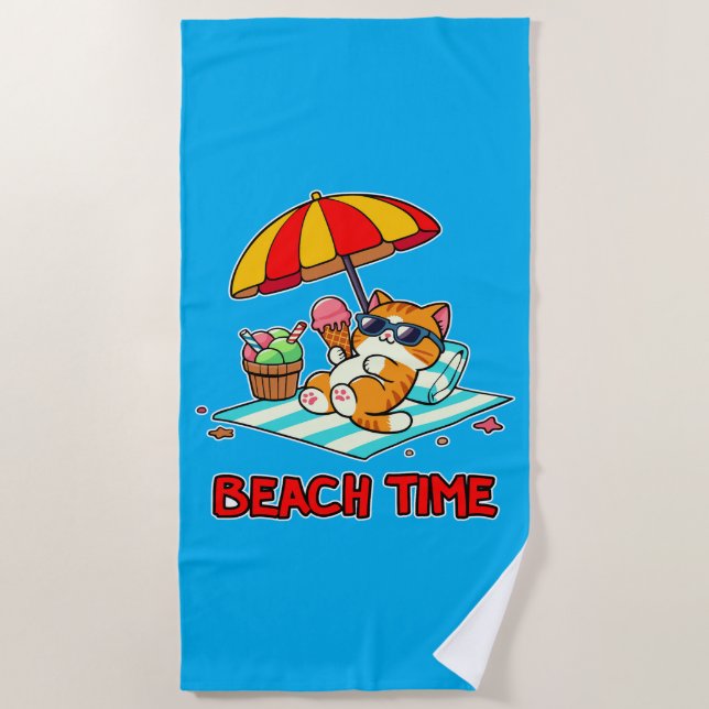 Serviette De Plage Plage 3 (Devant)