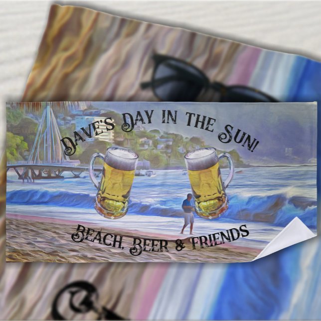 Serviette De Plage Plage de Los Muertos 786 (Créateur téléchargé)