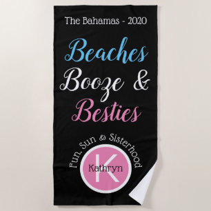 Serviette De Plage Plages, Booze & Besoins