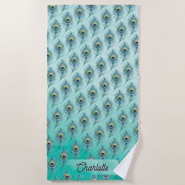 Serviette De Plage Plume (Devant)