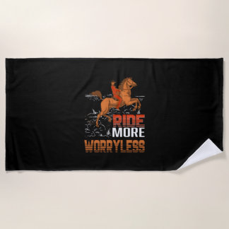 Serviette De Plage Poison d'Equestrian | Ride More Worryless