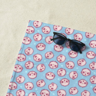 Serviette De Plage Poisson-globe