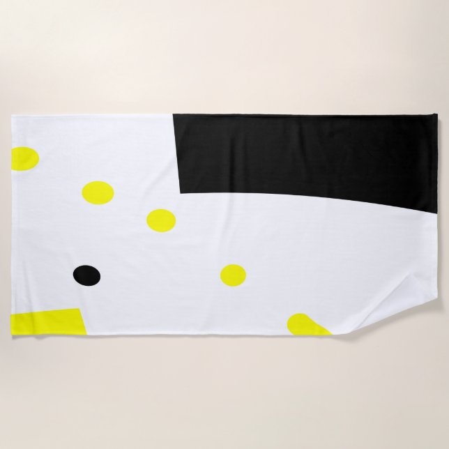 Serviette De Plage Pop-art92 (Devant)