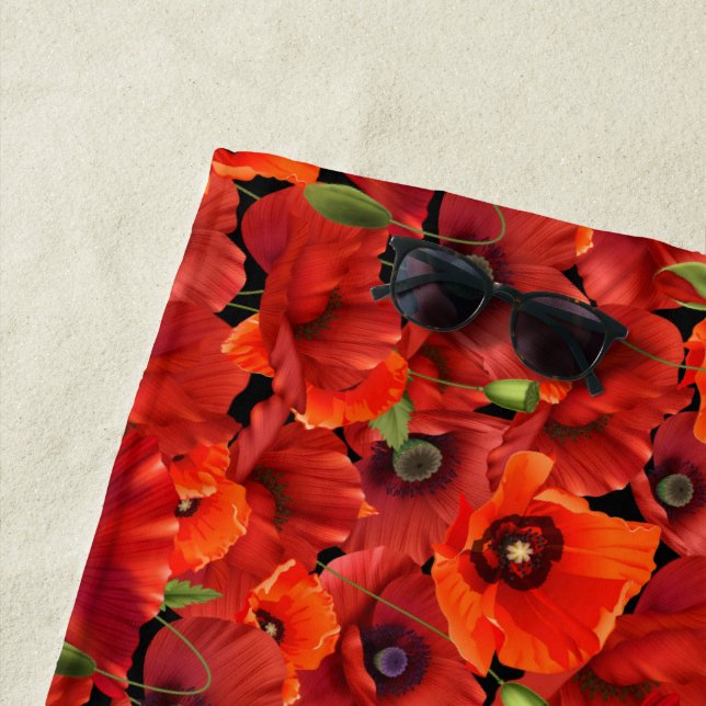 Serviette De Plage Poppy (En situation)