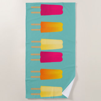 Serviette De Plage Popsicles