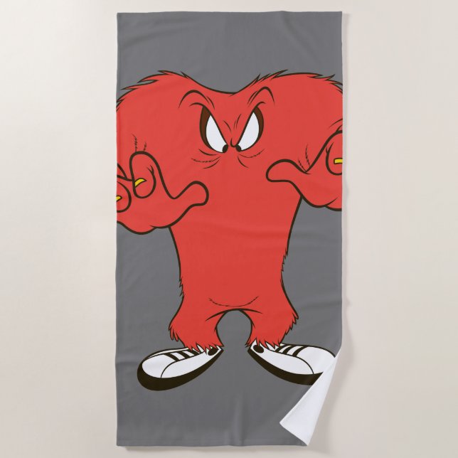 Serviette De Plage Pose Gossamer Menacer (Devant)