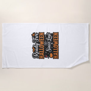 Serviette De Plage Prêt pour Halloween depuis le dernier Halloween Vi