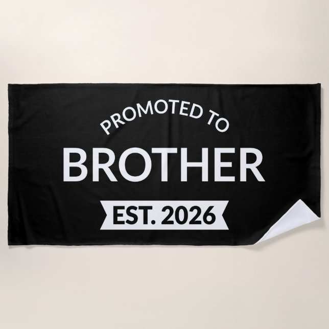 Serviette De Plage Promu À Frère Est. 2026 II (Devant)