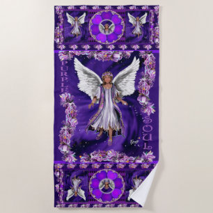 Serviette de plage Purple Soul
