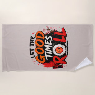 Serviette De Plage Que les bons temps roulent