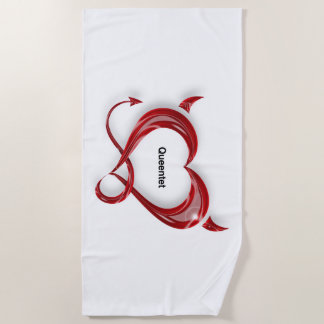 Serviette de plage Queentet