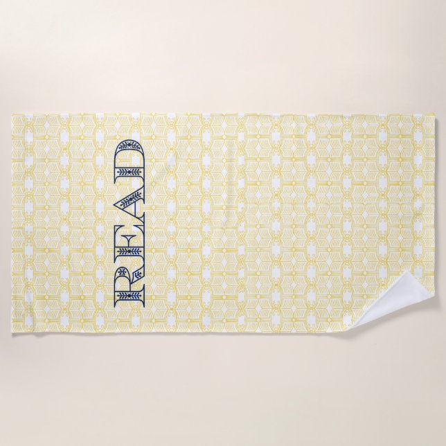 SERVIETTE DE PLAGE READ  (Devant)