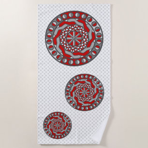 Serviette de plage Red Machinery