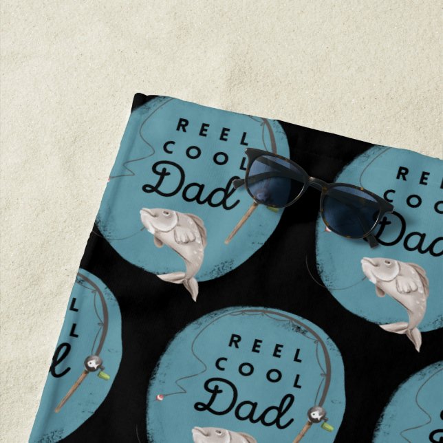 Serviette de plage Reel Cool Papa (En situation)