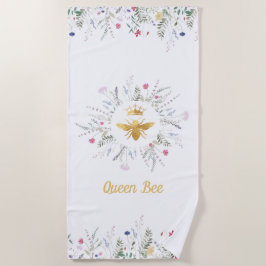 Serviette De Plage reine fleur sauvage