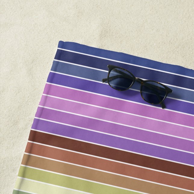 Serviette De Plage Réparti (En situation)