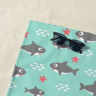 Serviette De Plage Requin