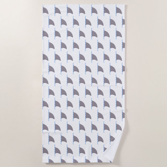 Serviette De Plage requin (Devant)