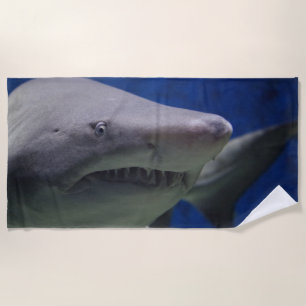 Serviette De Plage Requin de tigre de sable