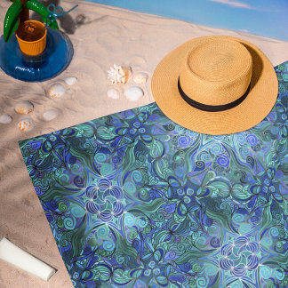 Serviette De Plage "Rêverie sous la mer"