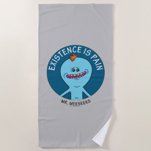 Serviette De Plage RICK ET MORTY™ L'Existence Est Une Douleur