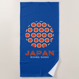 Serviette De Plage Rising Sushi