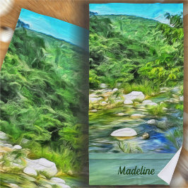 Serviette De Plage Rivière Vallarta Sud 0366