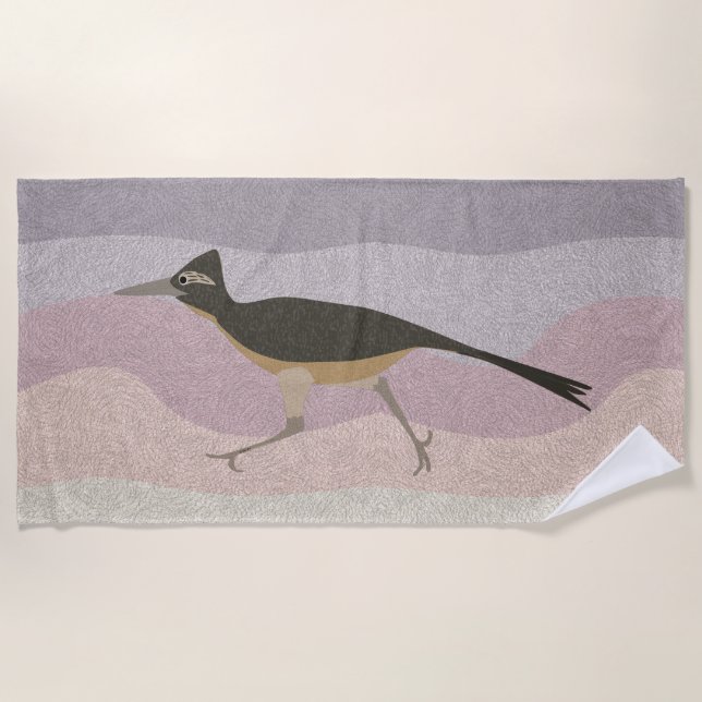 Serviette De Plage Roadrunner Beach Towel (Devant)