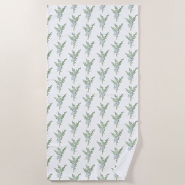 Serviette De Plage Romarin (Devant)