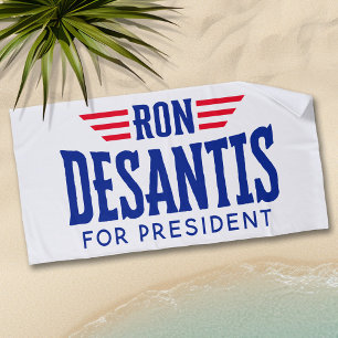 Serviette De Plage Ron DeSantis pour le Président 2024 - Campagne