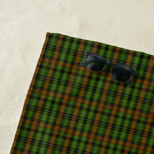Serviette De Plage Royal Black Watch Tartan Plaid Classic Blue