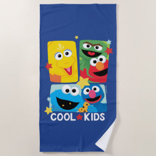 Serviette De Plage Rue Sésame Enfants Cool
