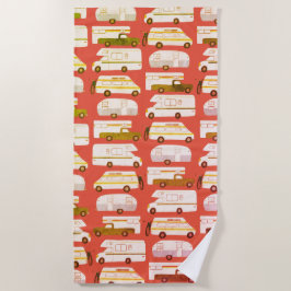 Serviette De Plage RV Campervan vanlife Motorhome Trailer PERSONNALIS