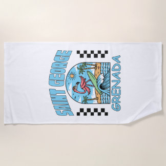 Serviette De Plage Saint George Grenade