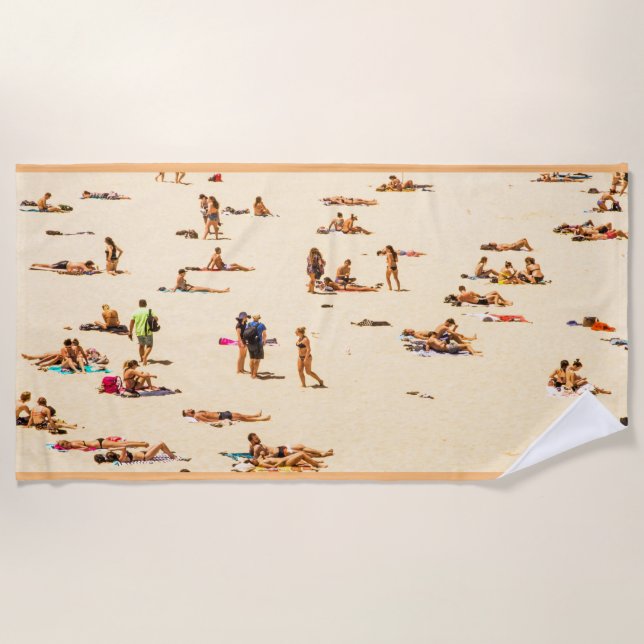 Serviette De Plage Sandy Beach vintage (Devant)