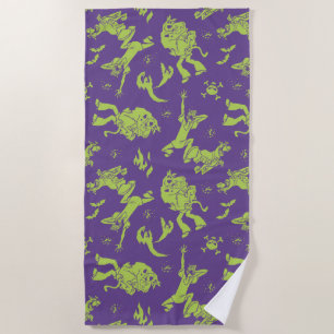 Serviette De Plage Scooby-Doo Shaggy & Scooby Running Scared