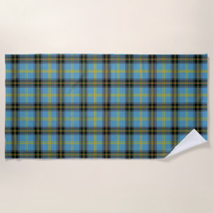 Serviette De Plage Scottish Accents Clan Bell Tartan