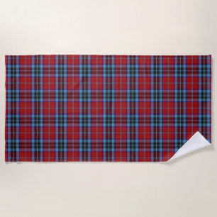 Serviette De Plage Scottish Accents Clan MacTavish Tartan