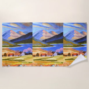 serviette de plage Scottish Highlands