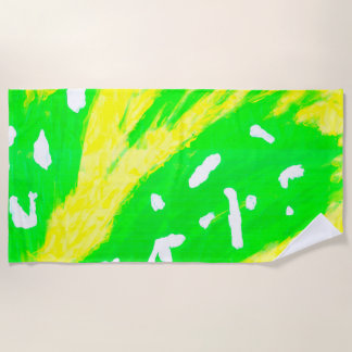 Serviette De Plage Sentiment heureux