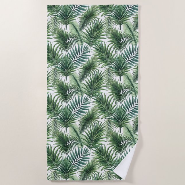 Serviette De Plage Sentiment tropical (Devant)