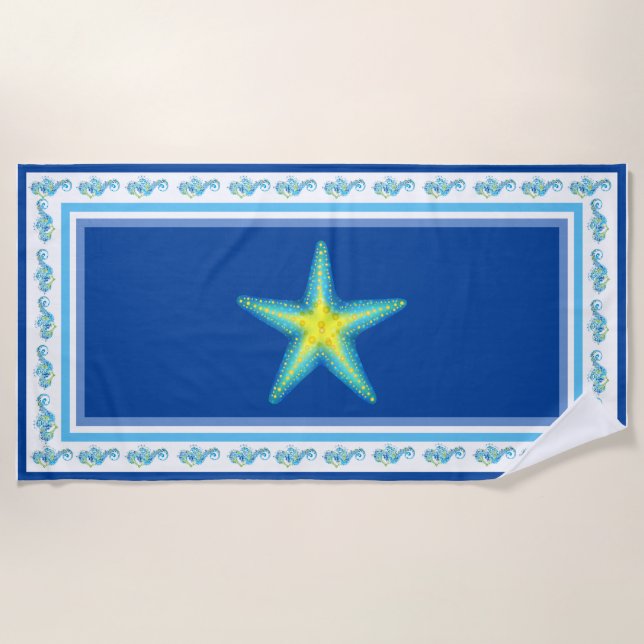 Serviette de plage Serviettes de plage Bord de mer (Devant)