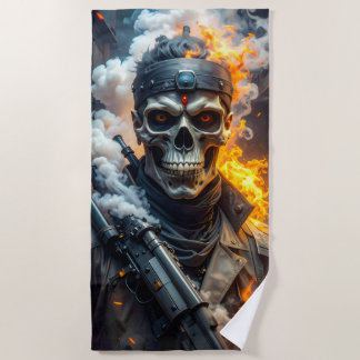 Serviette De Plage Skull of Doom